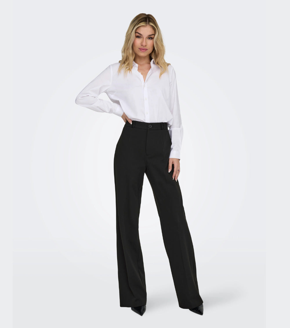 Regular Pleated Trousers